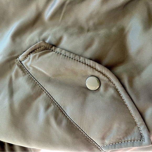 Alpha Industries Jacket Mens MA-1 Pilot Flight Bomber Reversible Green & Orange - Picture 7 of 11